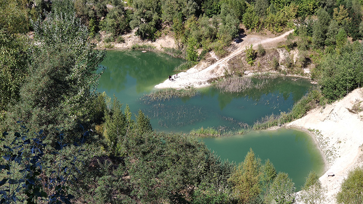 Озеро Фейхоа в Обухове